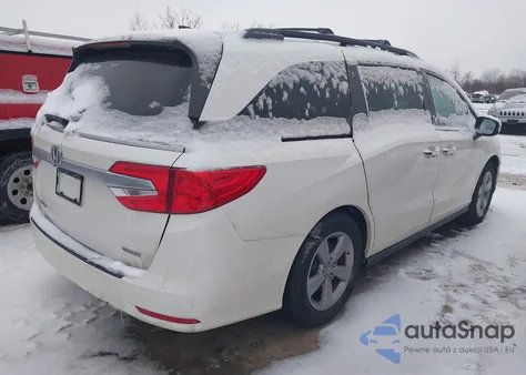 2019 Honda Odyssey Ex-L z USA, uszkodzony, nr VIN 5FNRL6H7XKB110061